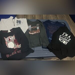 Lot of Boys size 4T / 4 clothing (5 tops, 1 thin pullover, 6 pants)